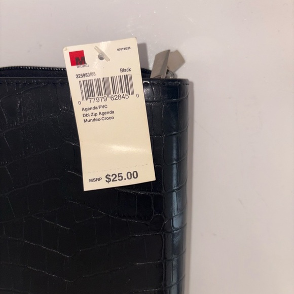 Vintage Mundi Mundex Daily Planner Organizer Wallet NWT - Picture 3 of 14